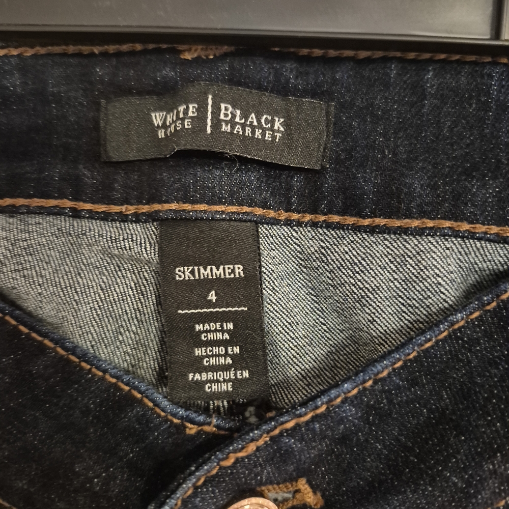 White House Black Market Skimmer Jeans